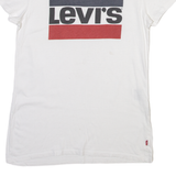 LEVI'S Mens T-Shirt White XS
