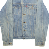 LEVI'S Womens Denim Jacket Blue S