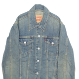 LEVI'S Womens Denim Jacket Blue S