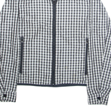 RALPH LAUREN Womens Jacket Black Check L