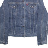 LEVI'S Womens Denim Jacket Blue S