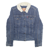 LEVI'S Womens Denim Jacket Blue S
