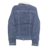 LEVI'S Womens Denim Jacket Blue S