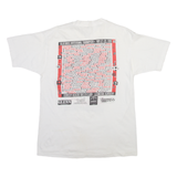 HUNTER SPORTSWEAR Mens T-Shirt White L