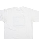 ALL SPORT Flowers Mens T-Shirt White L