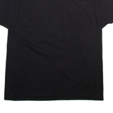HANES Mens T-Shirt Black L