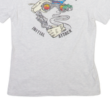 HANES Mens T-Shirt Grey S