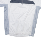 CMNE Mens Jersey White 1/4 Zip M