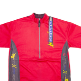 ESTATE 2000 Mens Jersey Red 1/4 Zip L