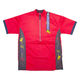 ESTATE 2000 Mens Jersey Red 1/4 Zip L