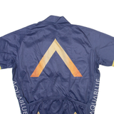 Full Zip Mens Jersey Blue M