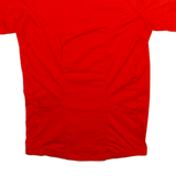 BTWIN Mens Jersey Red 1/4 Zip S