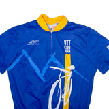 BICYCLE LINE Mens Jersey Blue 1/4 Zip 3XL