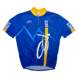 BICYCLE LINE Mens Jersey Blue 1/4 Zip 3XL