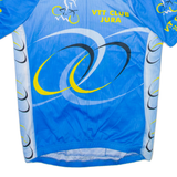 Full Zip Mens Jersey Blue L