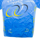 Full Zip Mens Jersey Blue L