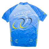 Full Zip Mens Jersey Blue L