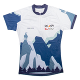 BRYZOS Mens Jersey White 1/4 Zip XS