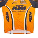 PELLA Mens Jersey Orange 1/2 Zip L