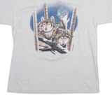 MURINA Wolves Mens T-Shirt Grey XL