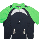 INOC Mens Jersey Black 1/4 Zip XS