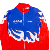 TZAMO Full Zip Mens Jersey Blue Long Sleeve M