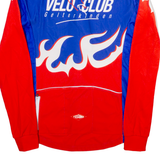 TZAMO Full Zip Mens Jersey Blue Long Sleeve M