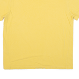 CHAMPION Mens T-Shirt Yellow S