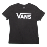 VANS Womens T-Shirt Black M