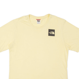 THE NORTH FACE Womens T-Shirt Yellow M
