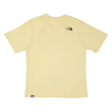 THE NORTH FACE Womens T-Shirt Yellow M