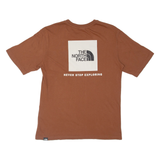 THE NORTH FACE Womens T-Shirt Brown S