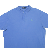 POLO RALPH LAUREN Mens Polo Shirt Blue XL