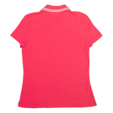 TOMMY HILFIGER Womens Polo Shirt Pink S