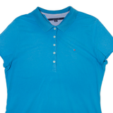 TOMMY HILFIGER Womens Polo Shirt Blue XL