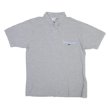 LACOSTE Mens Polo Shirt Grey M