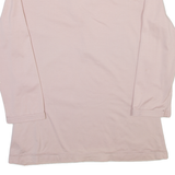 NIKE Golf Womens Polo Shirt Pink Long Sleeve M