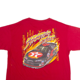 CHASE AUTHENTICS Casey Mears #42 'Shooting Star' NASCAR Mens T-Shirt Red USA XL