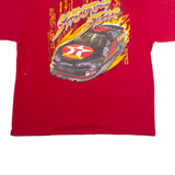 CHASE AUTHENTICS Casey Mears #42 'Shooting Star' NASCAR Mens T-Shirt Red USA XL