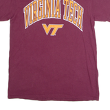 DELTA PRO WEIGHT Virginia Tech Mens T-Shirt Maroon USA Crew Neck M