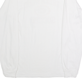 GILDAN Greenwood Soccer Mens T-Shirt White Long Sleeve USA Crew Neck M