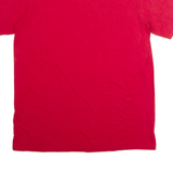 RUSSELL ATHLETIC AR Football Mens T-Shirt Red USA Crew Neck L