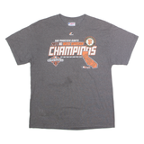 MAJESTIC San Francisco Giants 2012 NL West DIvision Champions Mens T-Shirt Grey USA L