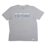 RUSSELL ATHLETIC UC San Diego Tritons Mens T-Shirt Grey USA Crew Neck L