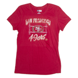 NFL San Francisco 49ers Womens T-Shirt Red USA Crew Neck L