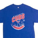 MLB Chicago Cubs Mens T-Shirt Blue USA Crew Neck M