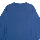 NFL Indianapolis Colts 2009 AFC Champions Mens T-Shirt Blue USA Crew Neck L