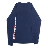 FANATICS University Of Connecticut Huskies Mens T-Shirt Blue USA Crew Neck M