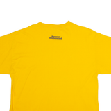 DELTA PRO WEIGHT Pittsburgh Steelers Mens T-Shirt Yellow USA Crew Neck XL