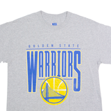 NBA Golden State Warriors Mens T-Shirt Grey USA Crew Neck M